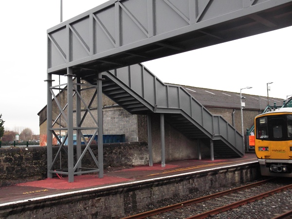Steel bridge work completed by Pat McGuirk Steel Works